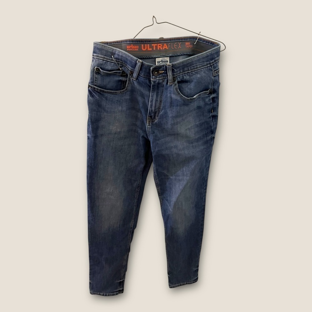 Urban Pipeline UltraFlex Tapered Denim Jeans Indigo 30x32